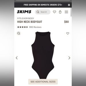Skims bodysuit